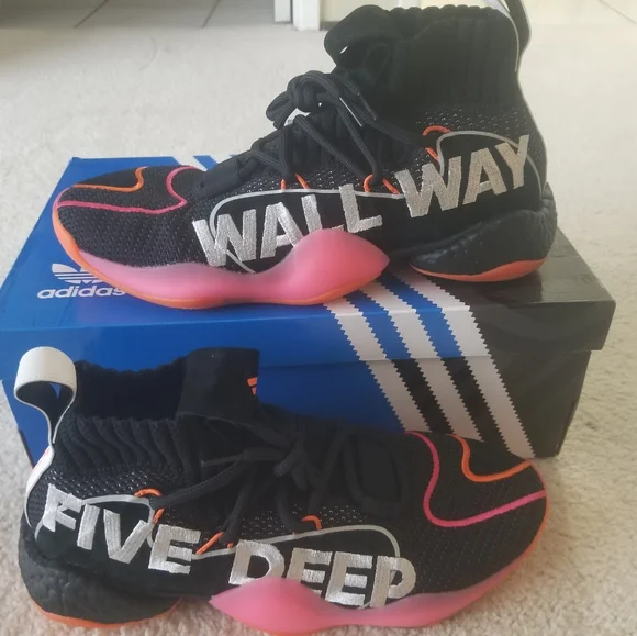 Adidas CRAZY BYW X WALL WAY Five Deep John Wall PE - Picture 2 of 5